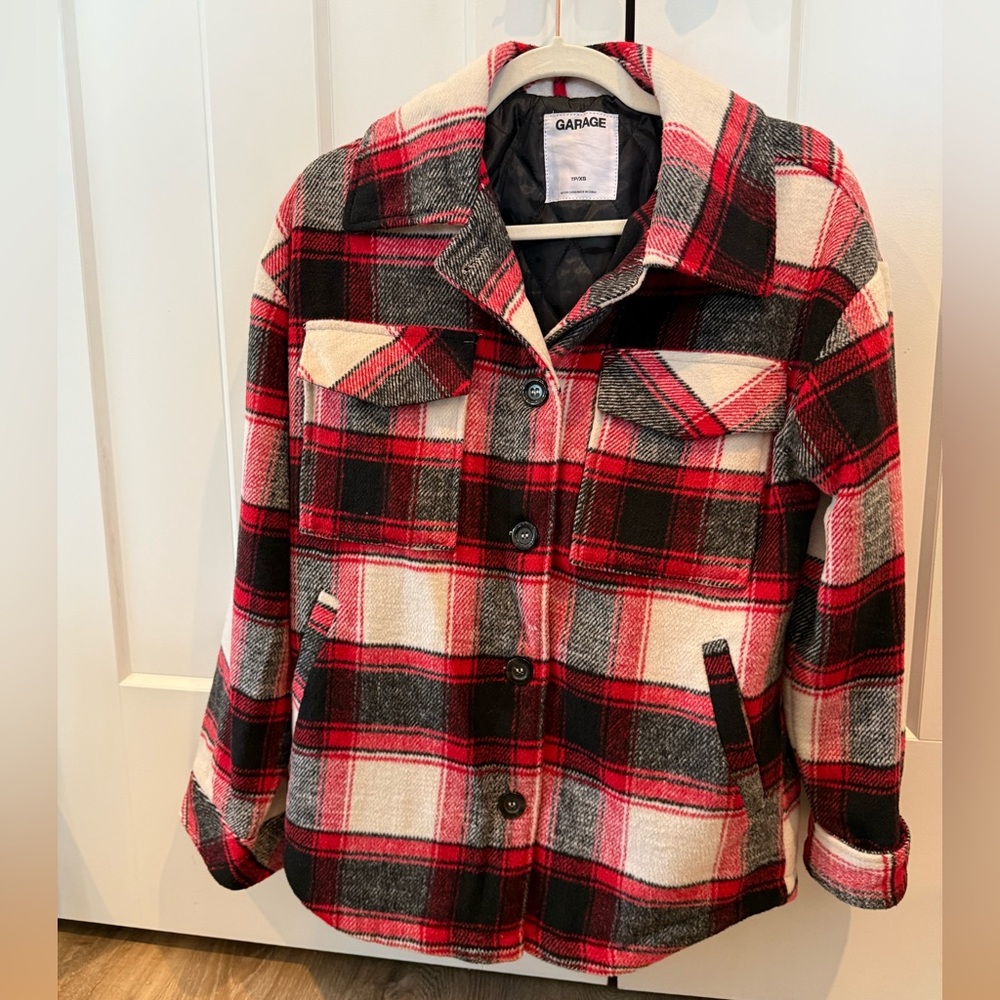 Garage flannel jacket